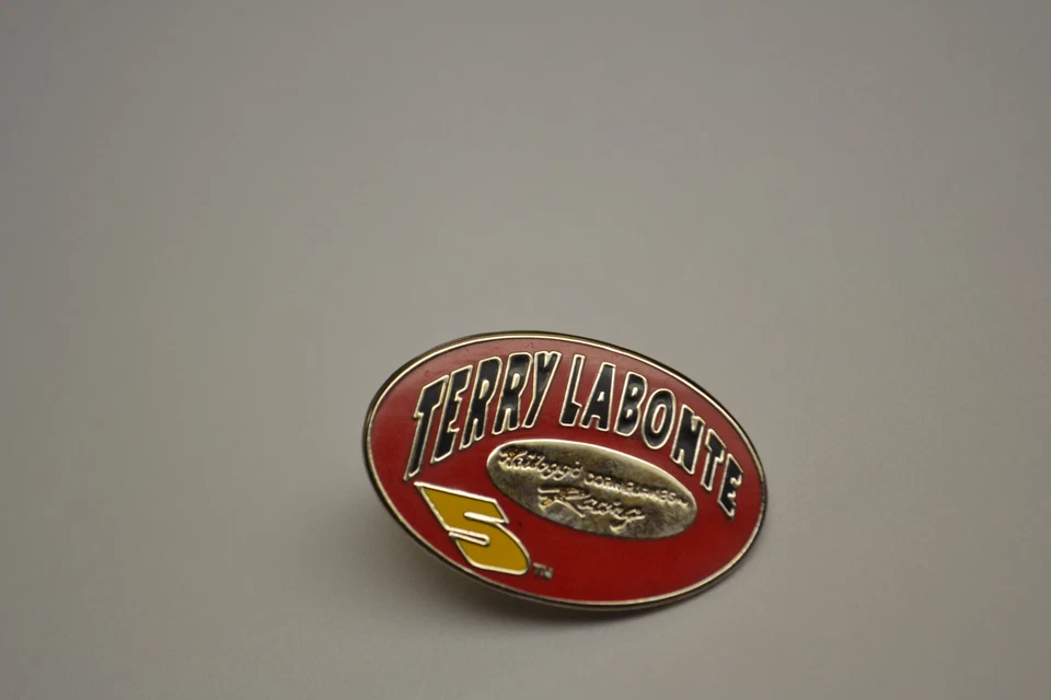TERRY LABONTE #5 KELLOGGS CORN FLAKES NASCAR HAT PIN - Image 1 of 1