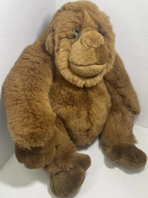 DAKIN LOU RANKIN FRIENDS ZACHARY GORILLA 13” Plush Stuffed Animal Soft - Image 1 of 4