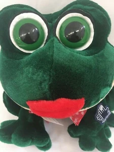Applausi Russ Berrie Smooches Bacio Rana Suono Peluche Peluche Sensoriale - Foto 1 di 7