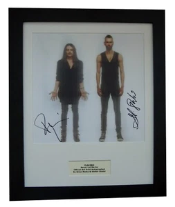 PLACEBO+NEVER LET ME GO+SIGNED+QUALITY FRAMED+PROOF=100% GENUINE+FAST WORLD SHIP - Picture 1 of 11
