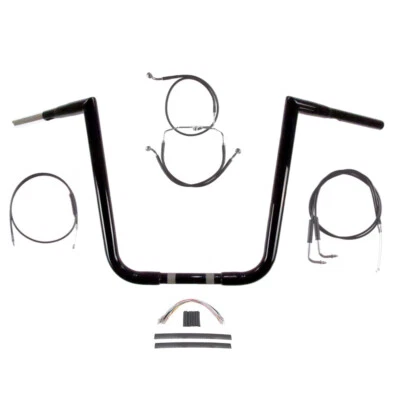 1 1/4" BBlack 16" Jarhead Handlebar Kit 1996-2006 Harley Road Glide King Cruise - Image 1 of 3
