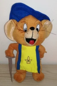Soft Toy Mouse Jerry 20cm Snowman Original Looney Tunes Mouse Plush Soft Toys - Picture 1 of 1
