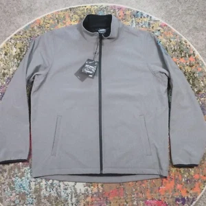 Landway Soft Shell Jacket Mens XL Water Res Breathable Stretch Biz Embroider NEW - Picture 1 of 13