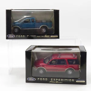 Menge 2 Neu im Karton einzigartige Repliken Maßstab 1:38 Druckguss Ford Fahrzeuge F-150, Expedition! - Bild 1 von 14
