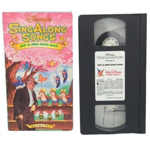 Disneys Song of the South: Zip-A-Dee-Doo-Dah Sing Along Songs (VHS, 1993) - Picture 1 of 7