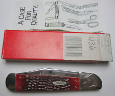 Case XX Very Rare 1989 Millennial Set RedBone Coke Bottle Knife 61066 SS Vintage