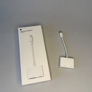 Adaptateur AV numérique Lightning vers HDMI Apple OEM MD826AM/A A1438 AUTHENTIQUE NEUF - Photo 1/3