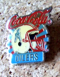Coca Cola Houston Oilers brooch pin coke NFL coca-cola c45975 - Picture 1 of 6