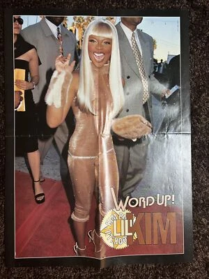 Lil Kim/Rah Digga Word Up! Magazine Centerfold/Poster EX - Image 1 of 2