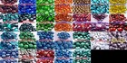 50 PCS MOSAIC GLASS GEMS NUGGETS GLOBS MOSAIC TILES VASE FILLERS CRAFTS PROJECTS