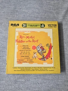 Zero Mostel Fiddler On The Roof Reel to Reel 3 3/4 4Track - Foto 1 di 4