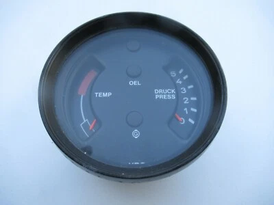Porsche 911 Oil Temperature/Pressure Combo Gauge 91164110303 - Image 1 of 4