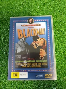 BLACKMAIL:-ALFRED HITCHCOCK-1929-DVD-ALL REG-LIKE NEW - Picture 1 of 3