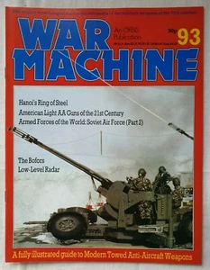 War Machine Issue 93 Orbis Publishing 1984 Modern Towed Anti-Aircraft Weapons - Bild 1 von 4