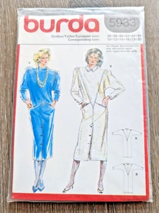 Burda Vintage Sewing Pattern 5933 - NEW - Size 10-20 - Picture 1 of 2