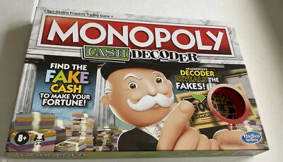 Monopoly Cash Decoder Board Game For Families. Find The Fake CASH - Image 1 of 4