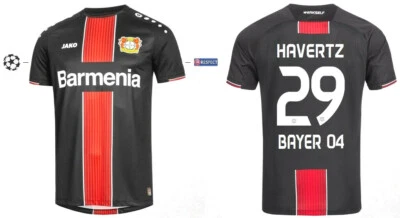 Trikot Jako Bayer 04 Leverkusen 2019-2020 Away UCL - Havertz 29 I Auswärts - Bild 1 von 2