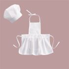 Newborn Hat Baby Chef Apron Hat Cook Costume Photography Prop Kids Costumes