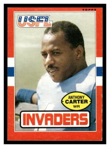 Topps USFL #92 Anthony Carter SC6-01 - Picture 1 of 2