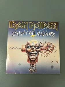 Iron Maiden – Can I Play With Madness 7" Vinyl 1988 U.K Press VG+/VG+ - Picture 1 of 4