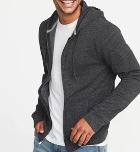 OLD NAVY HERREN Vlies Hoodie mit durchgehendem Reißverschluss #M917 - Bild 1 von 5