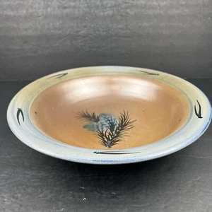 Rowe Pottery Works Pinewood Salt Glazed Serving Bowl 11.5" Discontinued - Picture 1 of 12