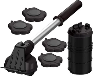 Furniture Heavy Duty Lifter movers 4 sliders for moving rollers as seen on tv - Picture 1 of 8