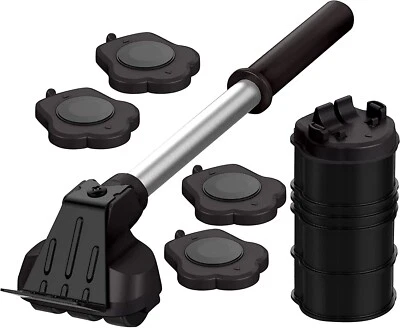 Furniture Heavy Duty Lifter movers 4 sliders for moving rollers as seen on tv - Image 1 of 4