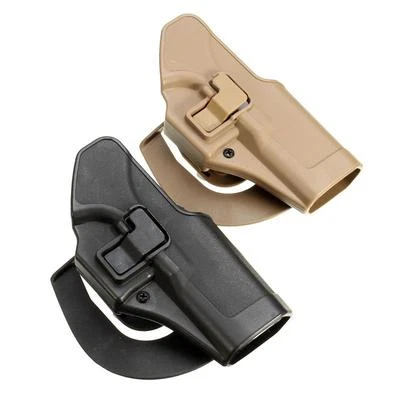 Tactical Waist Paddle Holster Belt Loop Right Hand For Glock 17 19 22 23 - Image 1 of 4