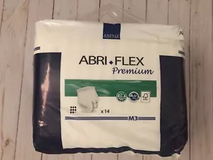 Pack x 14 ABENA ABRI-FLEX Premium M Underwear 32-44" Diaper Underpants M3 81 oz. - Picture 1 of 5