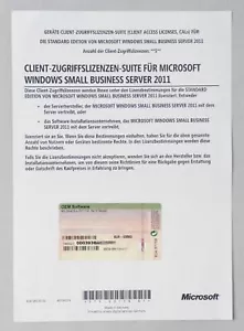 5 dispositivos / dispositivos CAL para MS Windows SBS Small Business Server 2011 estándar - Imagen 1 de 1