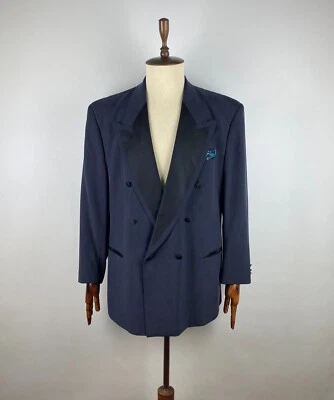 Blazer de seda de doble botonadura Hugo Boss Vivaldi/Opera para hombre Foto 1 de 4