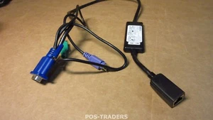 Adaptateur POD interface système Dell 02P459 PS/2 KVM 520-289-007 0N3970 - Photo 1/2