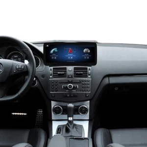 12.3''Car Android 14 GPS Stereo CarPlay  8+128G For Mercedes C-Class W204 NTG4.0 - Picture 1 of 24