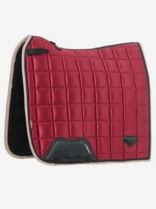 LeMieux Loire Satin Classic Dressage Square Ember | Soft, Woven Satin Equestrian - Picture 1 of 7