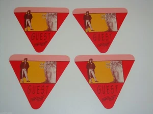 ROD STEWART 4 UNUSED 1991 BACKSTAGE GUEST TICKET PASSES pass Vagabond Heart Tour - Picture 1 of 7