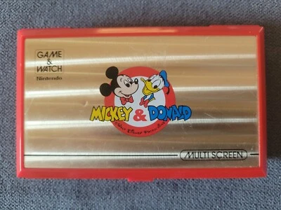 Nintendo Game Watch Mickey & Donald Multi Screen - Photo 1/4
