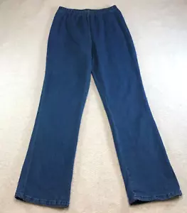Cervelle Womens Jeans Sz M Blue Stretch High Rise Straight Leg Elastic Waist NWT - Picture 1 of 13