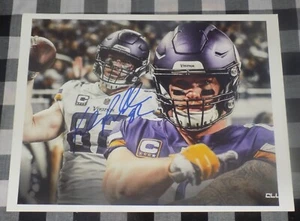 Kyle Rudolph signiertes 8x10 Foto Minnesota Vikings - Bild 1 von 1