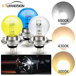 Ruiandsion 45/40W H4 P43T Halogen Bulb Auto Fog Lamp Motorcycle Headlight 6V 12V - Picture 1 of 15