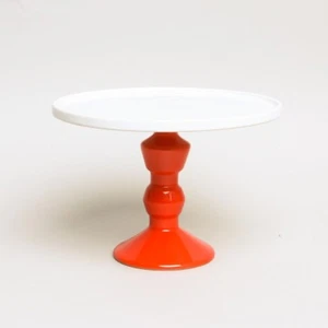 Jansen Cake Stand Red Medium x 4 - Picture 1 of 1