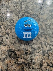 LOGO BOLA DE GOLF - ORIGINAL M&M CARA SONRIENTE - BOLA AZUL!!️ - Imagen 1 de 1