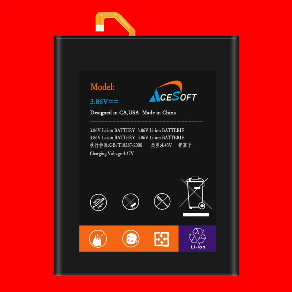 Batería mejorada Li_ion de alta potencia 8300 mAh para LG G Pad 5 10.1 FHD LM-T600US EE. UU. Foto 1 de 1