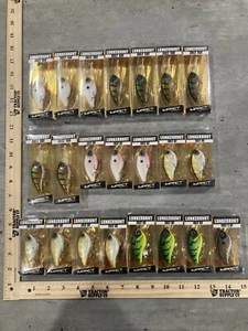 Lot of 22 Lunkerhunt Jolt Crankbaits - Mixed Sizes - Mixed Colors - New & Sealed - Picture 1 of 7
