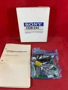 SONY CDB-244 ISA CD-ROM ADATTATORE HOST GCMK-128X 1-635-742-13 FCC ID AK8CDB244 - Foto 1 di 1