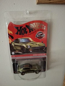 Hot Wheels HW RLC Exclusive Custom ’72 Datsun 240Z Spectraflame Olive Green - Picture 1 of 2
