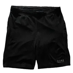 Gore Shorts Womens M Black Running Wear Tight Athletic Compression Stretch EU 38 - Picture 1 of 15