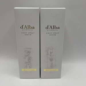 d'Alba Piemont erstes Spray x 2 Serum weißer Trüffel Italien 3,38 Unzen Ablaufdatum 03/2025 - Bild 1 von 4