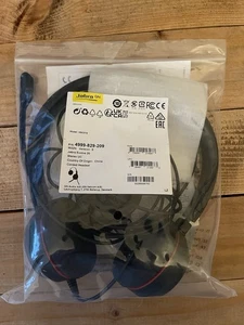 Jabra Evolve 20 MS Black On-Ear Headband Headset - Teams Zoom Skype - Picture 1 of 3