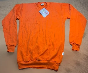 Union Line Medium Heavy Duty Orange Sweatshirt Work Lineman Power line NEW - Picture 1 of 17